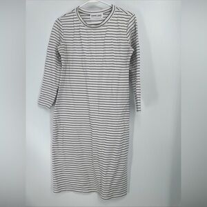 Sonnet James striped dress small